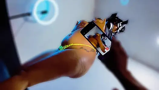 Bdsm lil burra fotoğraf çekimi