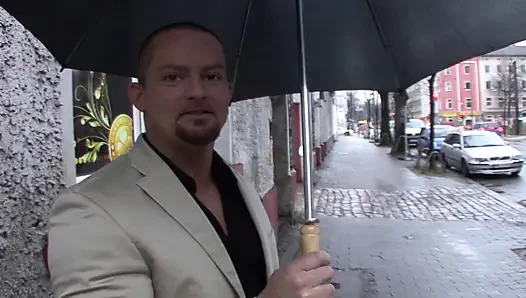 Big ass German MILF rides dick until a huge cumshot