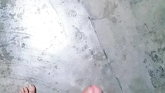 Water came out of the cock, punched inside the tights.