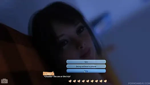 Неожиданный звонок! Мое дикое лето в Red Falls Camp с этими великолепными красотками-помощь красотками-часть. 2-Xred Игры от Porngame4u