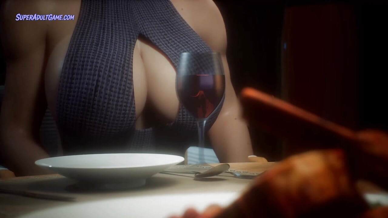 Min stedmor er en barm liderlig MILF - hun vil ikke lade mig gå uden at kneppe hendes enorme røv - 3D realistisk