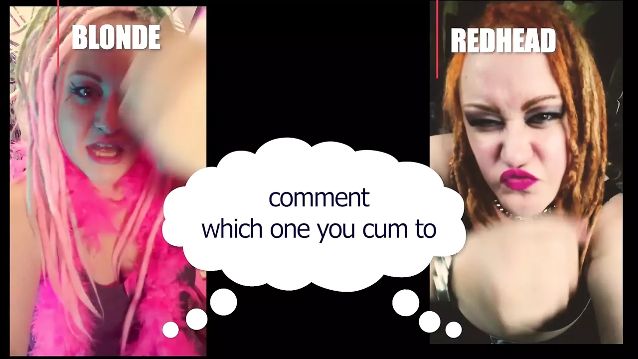 Comment Which One Made You Cum Blonde or Redhead Straight Version.