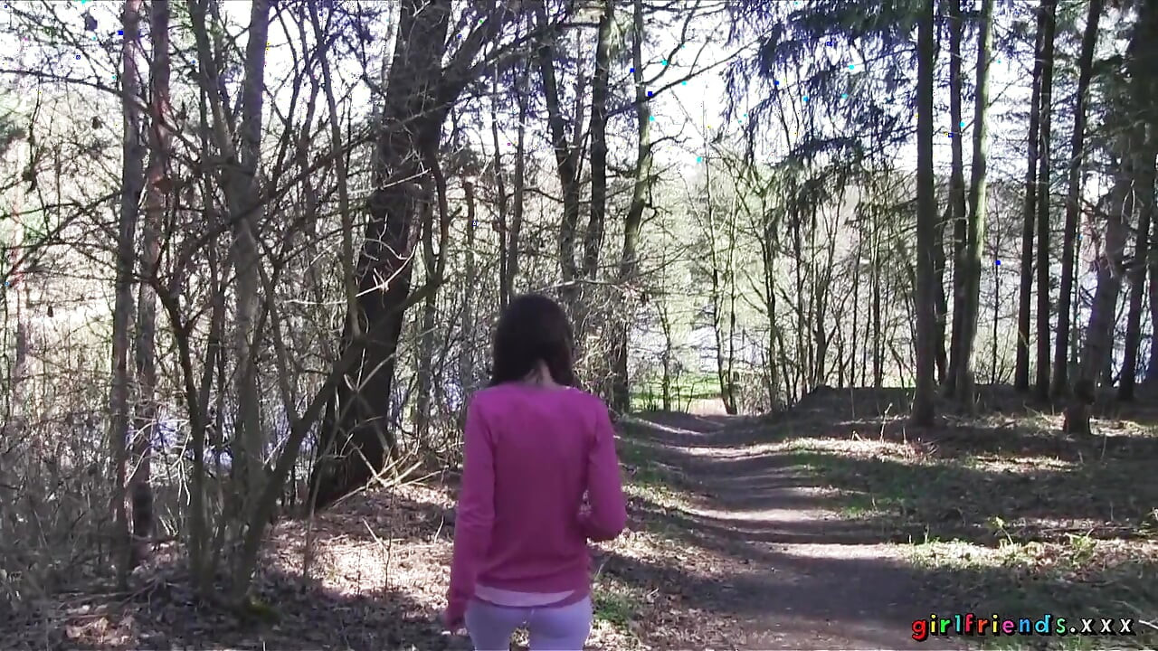Girlfriends XXX - a Hike Leads to Park Lesbian Sex Pussy Fingering and Pussy Licking