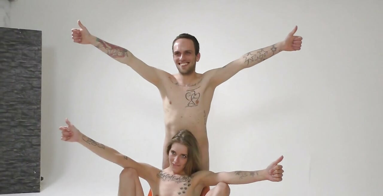 Behind the scenes to Gelsenkirchen Germany! Watch how we travel, prepare for a photovideo shoot and watch how horny we are
