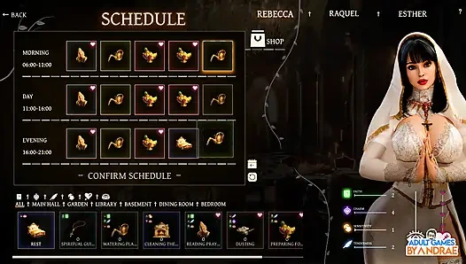 Sisters in Sin Gameplay Part 4 - The Basement Mystery and Raquel's Temptation