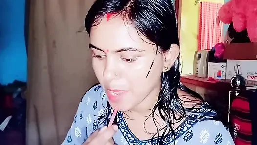 Desi woman in hotel real audio and real intense whole romantic mood happy ending