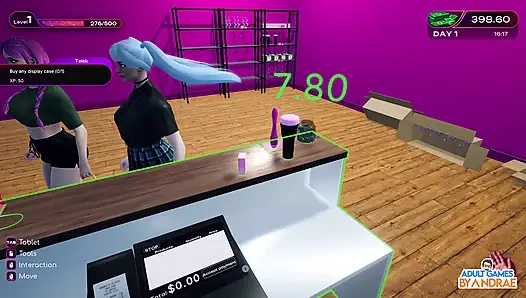 Gameplay simulator toko cinta bagian 1 - memulai bisnis tokoku sendiri