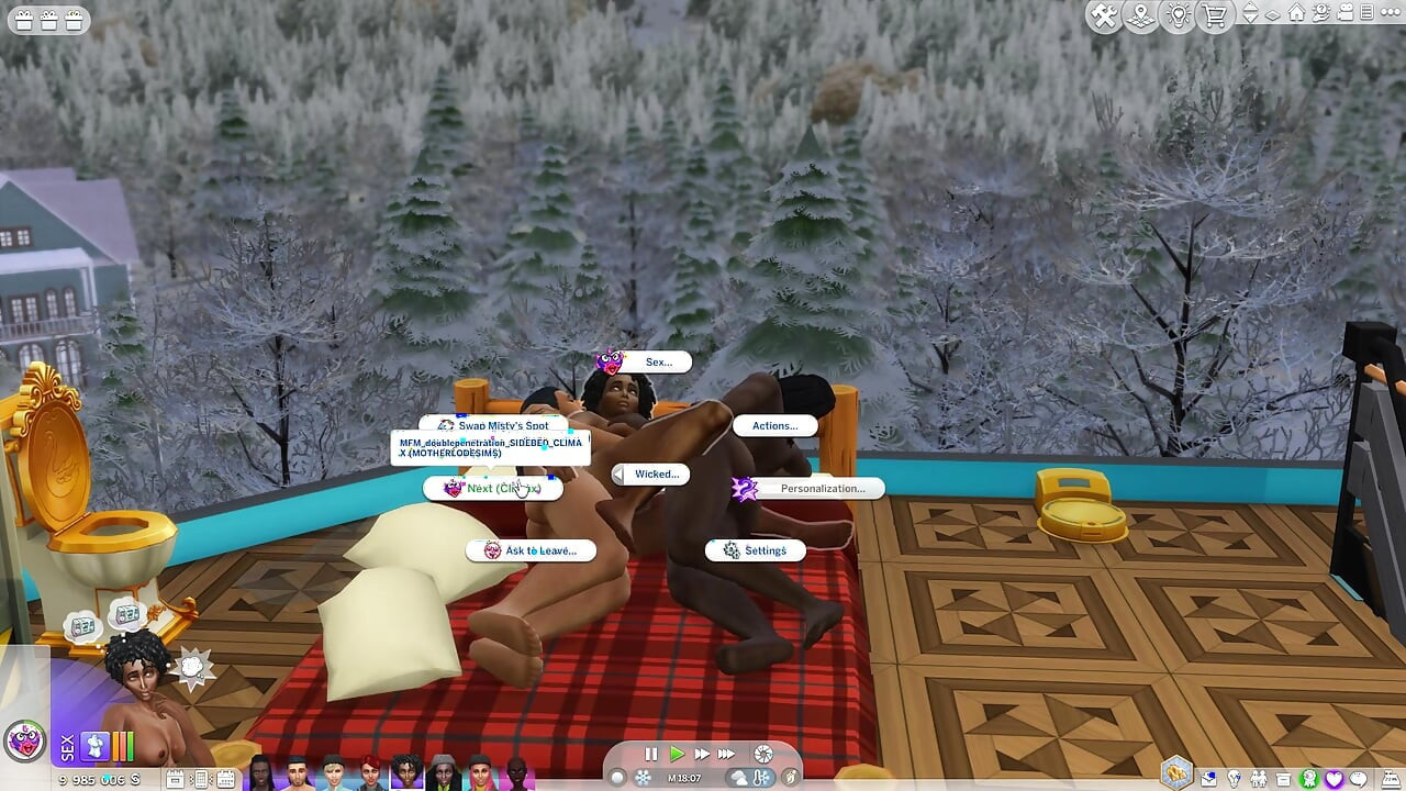 Sexy Sims in heet