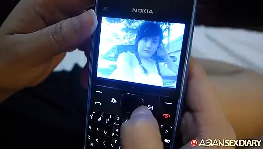 Asiansexdiary Pale Pinay Spreads Legs Wide for Foreigner