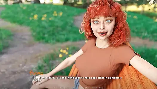Off the record: cute red head girl in the park ep 7
