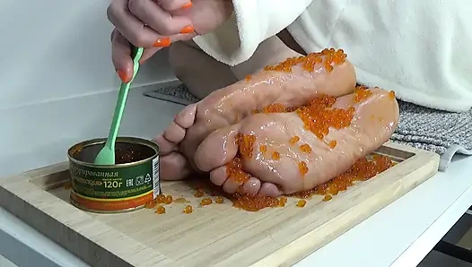 Морщинистые Ножки Милфы С Красной Икрой