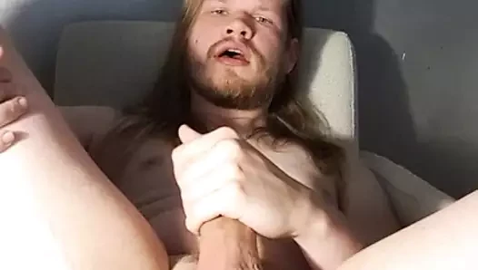Dutch gay shoots giant cumshot