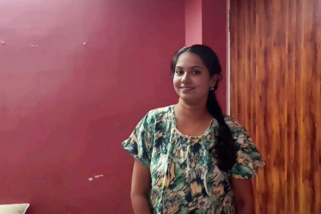 Indian Desi Beautiful attractive collage girl Enjoy hard Doggy Style Fucking
