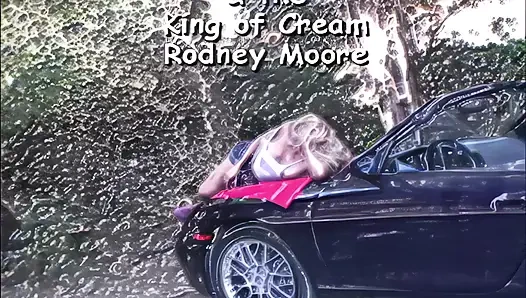 Винтажная блондинка-блондинка Бимбо, грязная B J