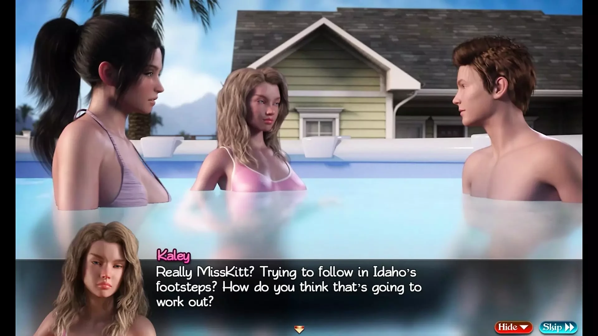 Treasure of Nadia - Ep 21 - I Fuck My Juicy Neighbour on My Landlady's Bed by Misskitty2k