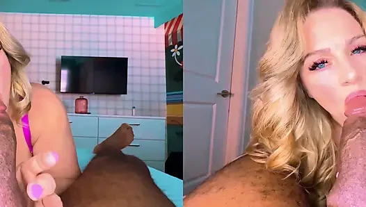 VR 3D - Big Boobed MILF Sucks and Fucks BBC