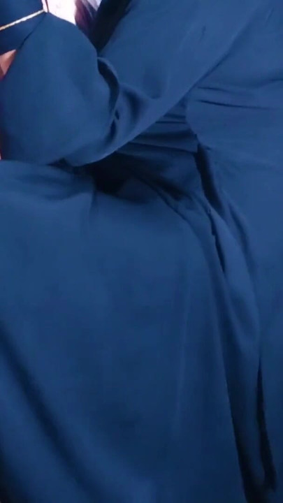 Bangladeshi beautiful hijabi woman enjoying with her neighbor in her bedroom | Clip 3