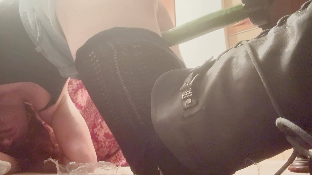Cross dressing daddy fuck toys part 2