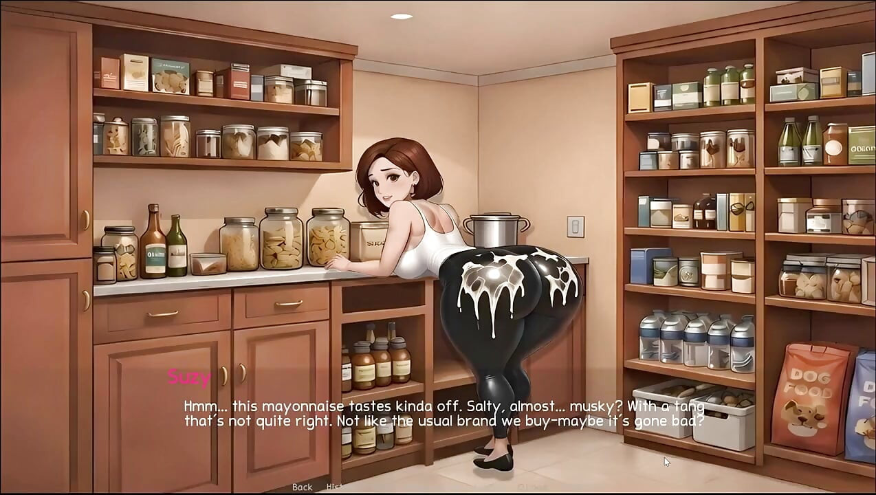 Grandpa Lesson Taboo Hentai Game Ep.2 Cum All Over His Grandson Wife Ass in the Pantry!