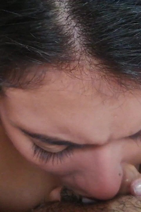 Rough Blowjob From Stepsister Caught