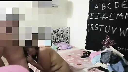 unfaithful wife!! Chubby is with her husband's best friend since he does fuck her really hard
