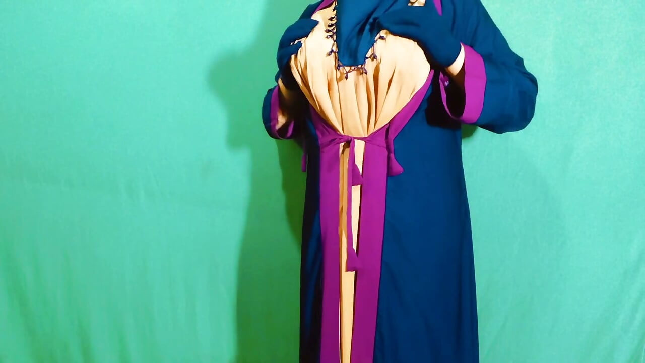 Indian hijabi Muslim beautiful woman masturbation