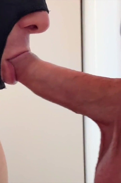 Straight Construction Stud Keeps Returning to the Gloryhole - His Cock Tells the Truth