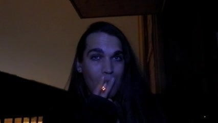 Having a smoke