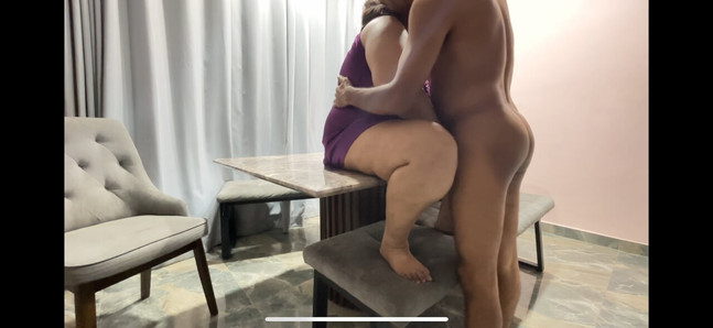 My chubby wife