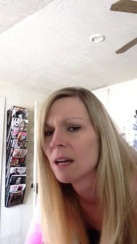 Blonde milf public sex