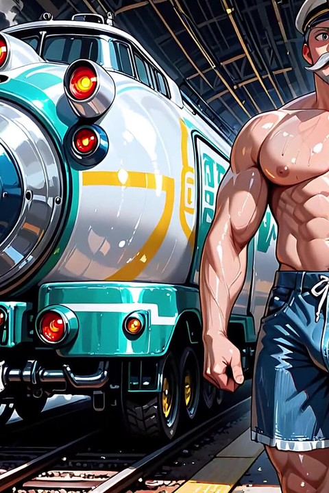 Ai zgodni muškarci s lijepim mišićavim tijelima Zadirkivanje bez golotinje