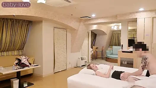 Gal esthetician tanpa sensor: layanan mesum menguras sperma sampai banjir setelah dicrot di dalam