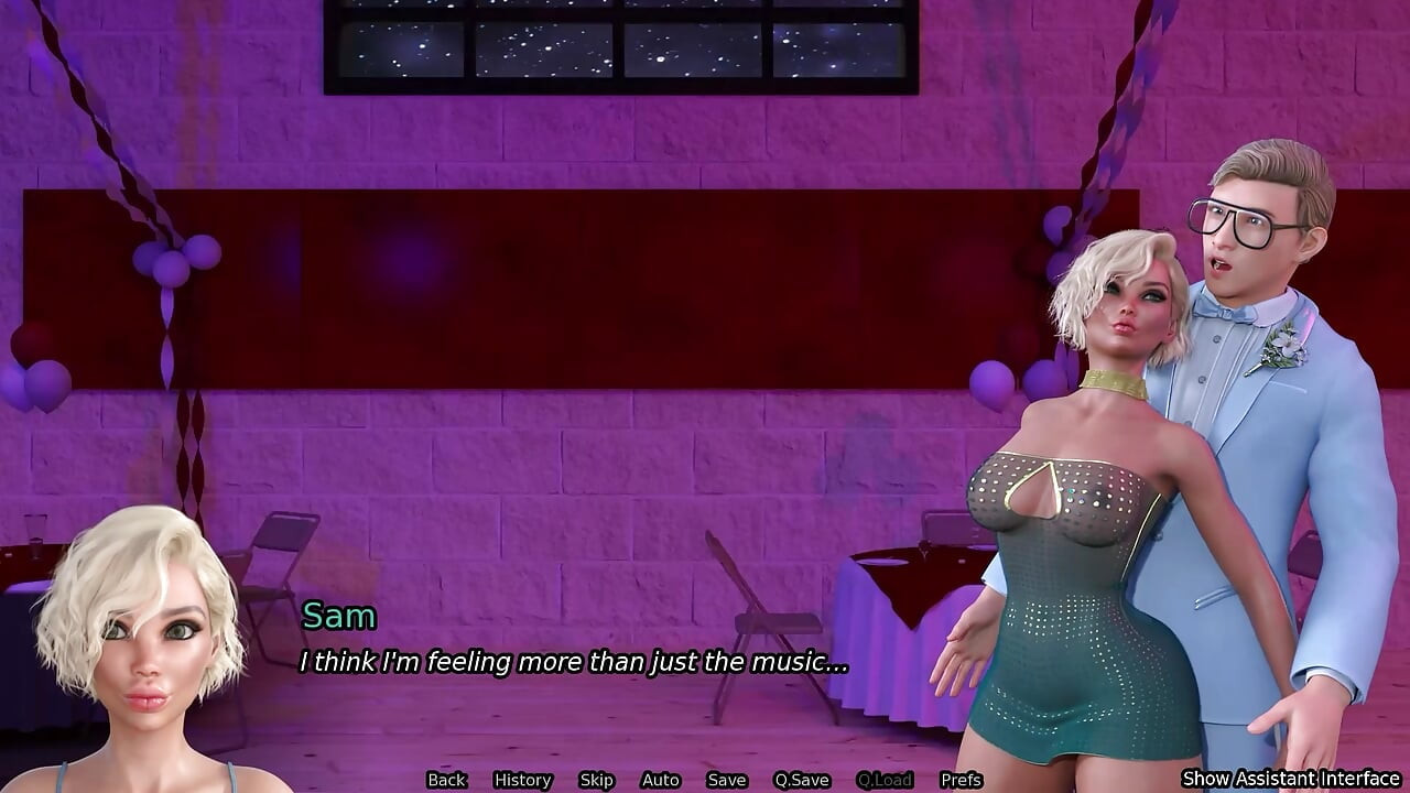 배다른 여동생 애널 섹스 - 섹스봇 포르노 게임