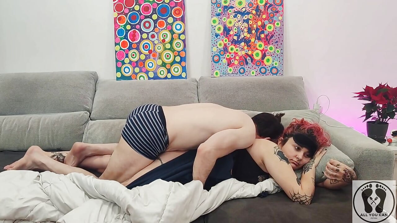 Horny Boy in Couple Routine Ignore Fetish Sleepy Girlfriend