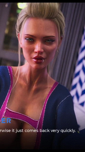 Thick Bimbo StepMom Gets What She Wants, She Gives Him a Hot Handjob - The Synthetic 04 | Clip 3