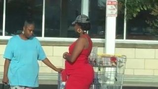 Spotted A Big Booty Belizean Woman