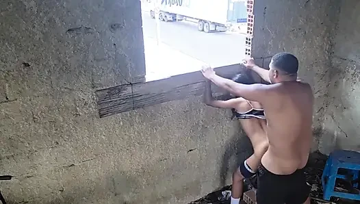 Young Girl Likes to Looking at the Street