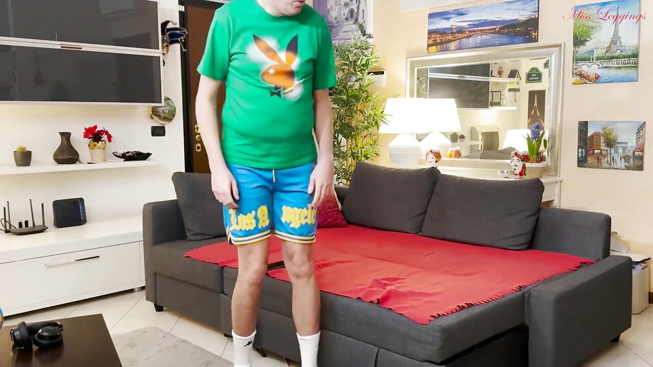 Stepaunt Is Upset Catching Her Stepnephew Secretly Masturbating with His Panties