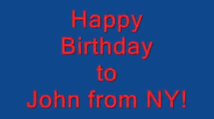 Happy Birthday Johnny!