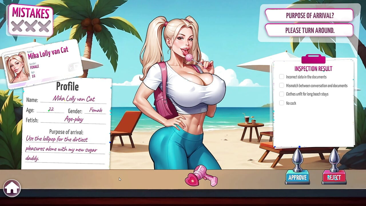 Futa zone controllo lewd - giorno 2: in sabbia e bronzo