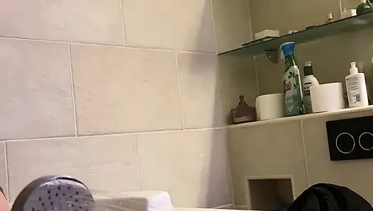 The Warm Water Makes My Nipples Hard.
