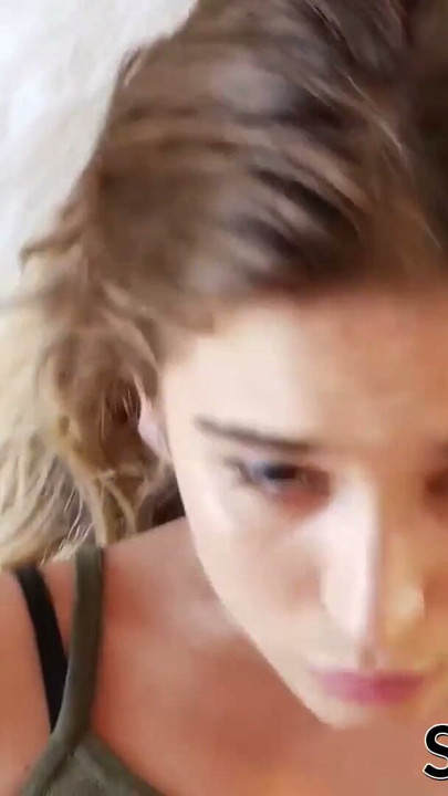 Adorable stepdaughter Pamela Morrison pounded after blowjob | Clip 1