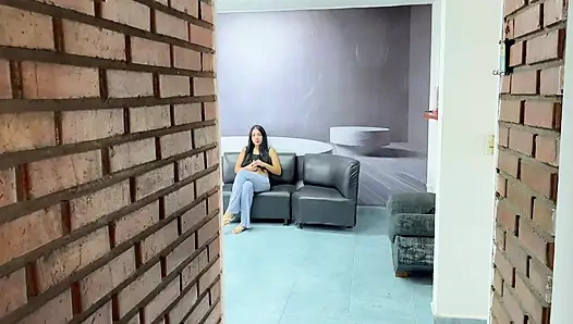 MY STEPBROTHER WENT TO SHOWER AND I ENTERED HIS ROOM NAKED AND HE SAW MY HUGE ASS AND FUCKED MY VAGINA HOMEMADE SEX - ARTEMISA74