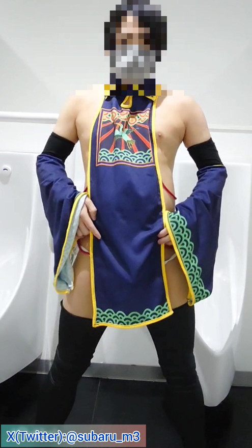 Japanese Crossdresser Video Re:#01(hentai jiangshi cosplay)