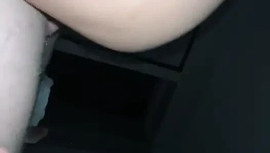 Juicy Ass of a Young Girl Gets on a Big Dick