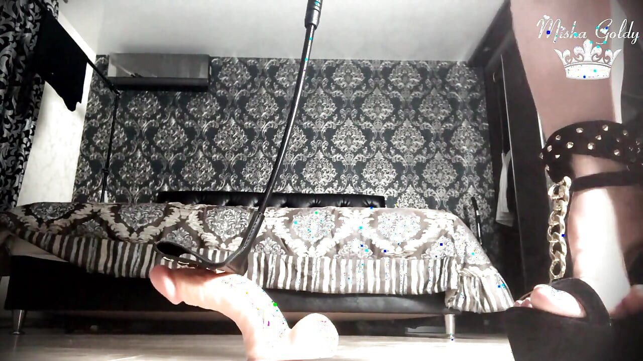 I can destroy your dumb tiny cocks easily! CBT and ballbusting fantasy with cum countdown and ejaculation!