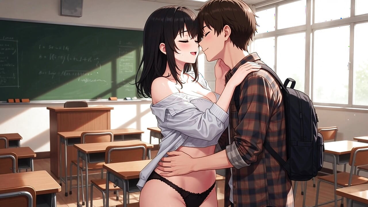 Anime porno: follada a un compañero de clase