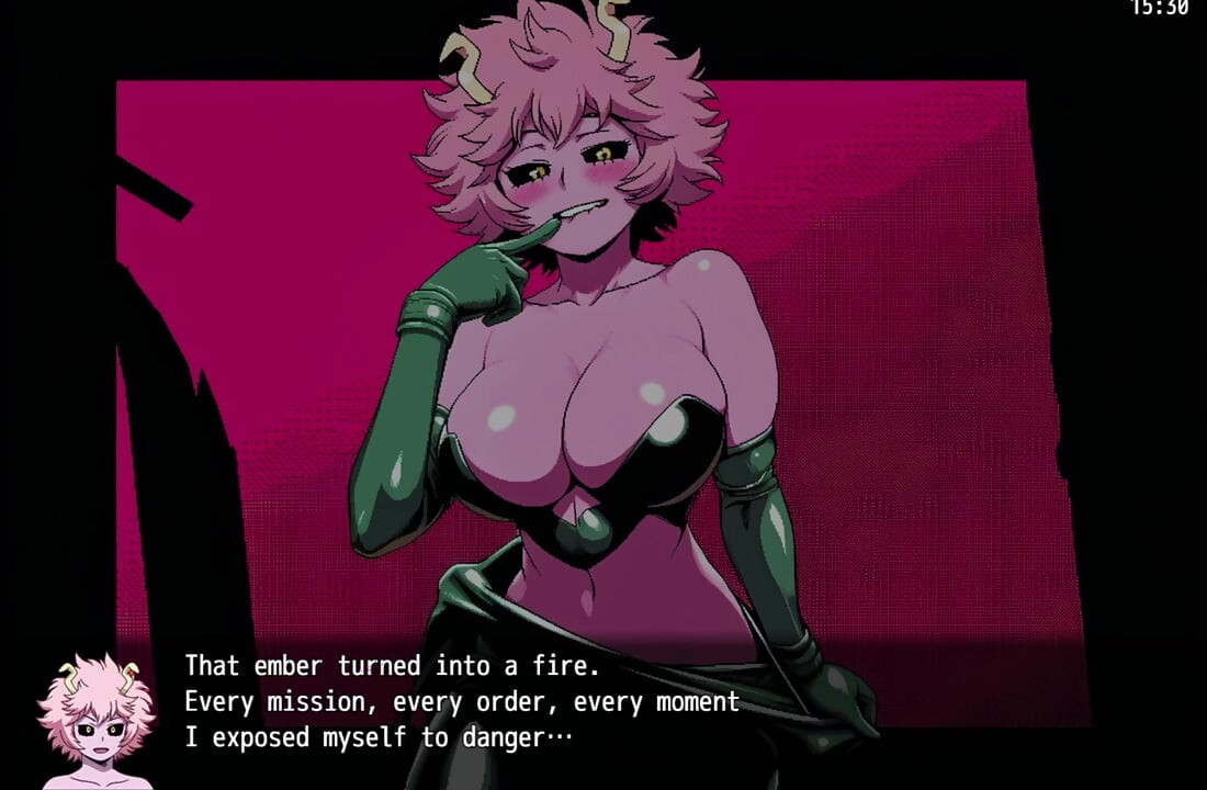 Dibogelkan Dalam Ops Rasuah Aksi Mina - Las Voluptosas Tetas de Mina Ashido de My Hero Academy