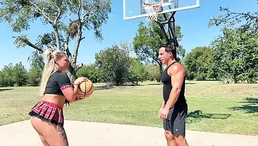 Sie schießt, und gewinnt