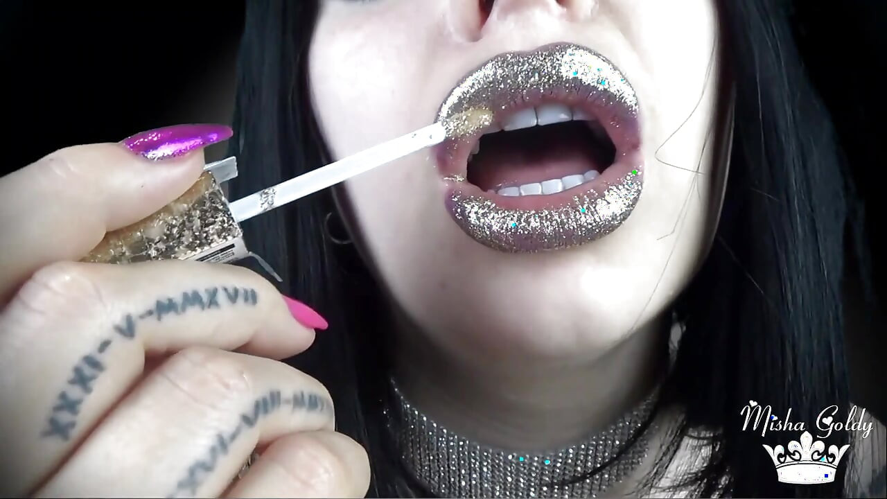 Pop for my big shiny lips: Cum countdown!